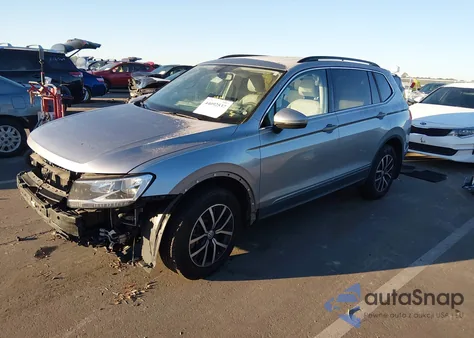 2021 Volkswagen Tiguan 2.0T Se/2.0T Se R-Line Black/2.0T Sel z USA, uszkodzony, nr VIN 3VV2B7AX2MM058980